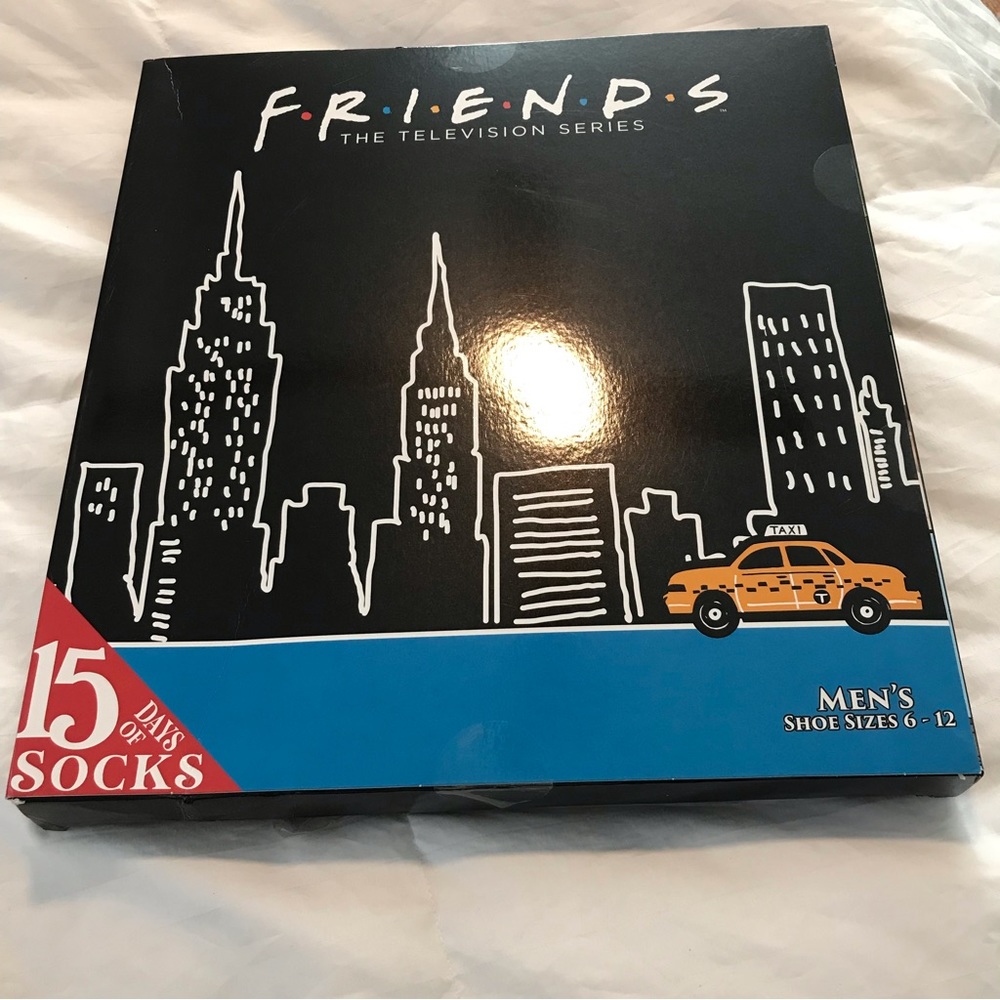 FRIENDS 15 days/ pairs of socks. Mens